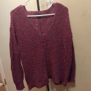 American Eagle Distressed Sweater